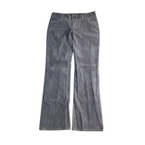 J. CREW Womens Favorite Fit Gray Grey Casual Corduroy Pants Size 6 R Regular